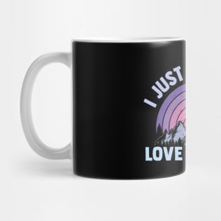 I Just Freaking Love Bigfoot Sasquatch lovers Mug